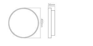 Nobile LED Aufbau WD 400 R    1514001801 