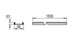 RIDI Blindabdeckung VLBKM 1500   1207288 