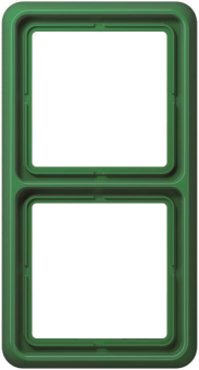 JG Rahmen 2-fach  CD 582 WU GN 