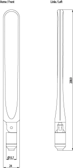 Siemens 6GK58964MA000AA3 IRC Antenne 