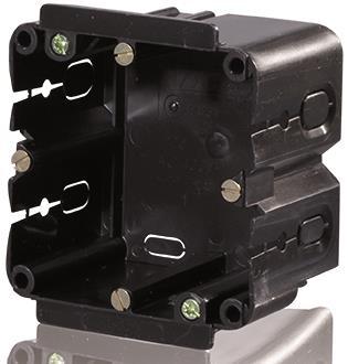 f-tronic Kabelkanaldose 1-fach      E831 