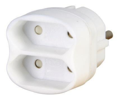 KOPP Doppelstecker           1741.0200.1 