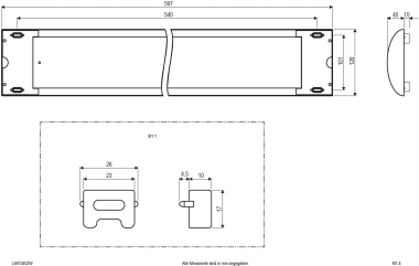 EVN LED-Anbauleuchte weiß      L5972402W 