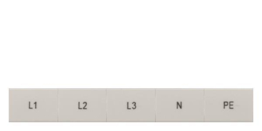 SIEM Schilder L1, L2, L3,  8WH8120-7AA15 