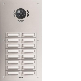 ELCOM UP-Türstation Platte      TUP-16/2 