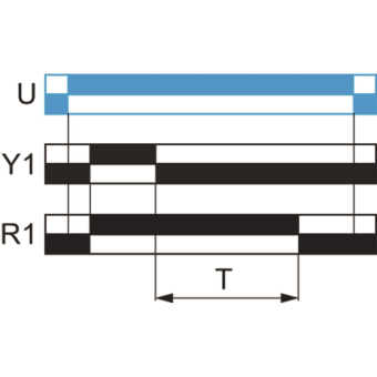 GS Zeitrelais rückfallverz. 1W  RE17RCMU 