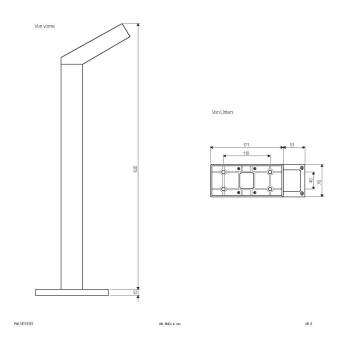 EVN LED Wegeleuchte 650mm -  PWL54153302 