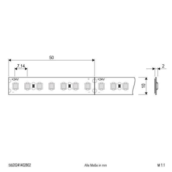 EVN LED-Strip IP20 24V/DC  SB20241402802 