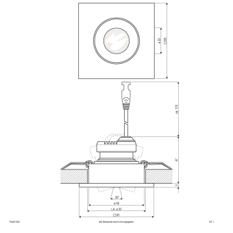 EVN P-LED Deckenleuchte -      P44431302 