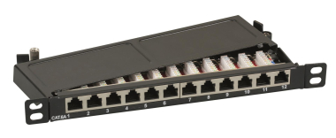 EFB Mini-Patchpanel STP 12xRJ45 37738.12 