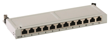 EFB Mini-Patchpanel STP 12xRJ45 37738.12 
