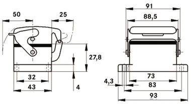 LAPP Gehäuse für       EPIC H-B 10 AD-LB 