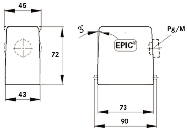 LAPP H-B 10 TSH-RO M25          79054200 