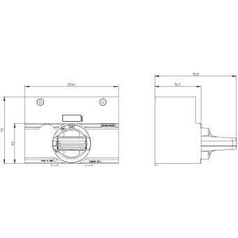 SIEM Frontdrehantrieb      3VA9257-0EK11 