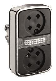 Schneider Leucht-Doppeldruck-   ZB4BW7A9 