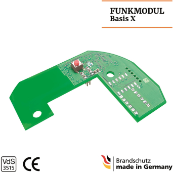 Hekatron f.Genius      Funkmodul Basis X 