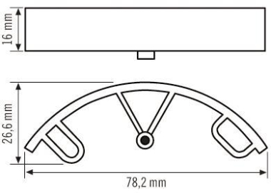 Esylux BASIC SPACER WH        EB10423130 