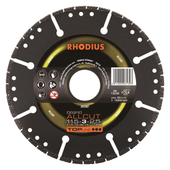 Rhodius Diamantscheiben DG 210 Allcut 