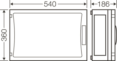 Hensel ENYSTAR Leergehäuse       FP 0450 