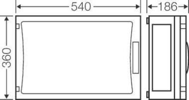 Hensel ENYSTAR Leergehäuse       FP 0450 
