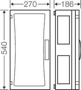 Hensel ENYSTAR Leergehäuse       FP 0350 