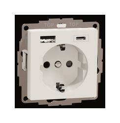 Merten SCH-STDO+BRS+STK+USB MEG2367-0325 