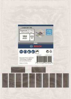 Bosch 2608601755         SEGMENTE FÜR DI 