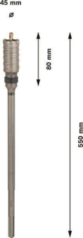 Bosch Hohlbohrkrone SDS-max-9 F00Y145189 