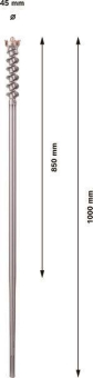 Bosch SDS-max-Bohrer 45X850mm 1618596456 