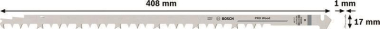 Bosch Sägeblattsatz TF350M    2608632120 