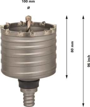 Bosch 2608580524         SDS-MAX HOHLBOH 