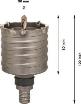 Bosch 2608580523         SDS-MAX HOHLBOH 