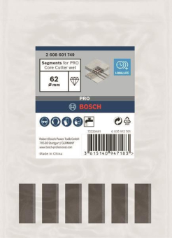 Bosch 2608601749         SEGMENTE FÜR DI 