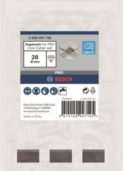 Bosch 2608601745         SEGMENTE FÜR DI 