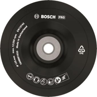 Bosch Stützteller 125mm 12    1608601033 