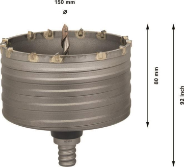 Bosch 2608580526         SDS-MAX HOHLBOH 