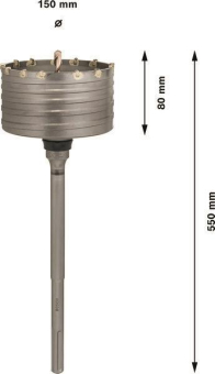 Bosch Hohlbohrkrone SDS-max-9 F00Y145202 
