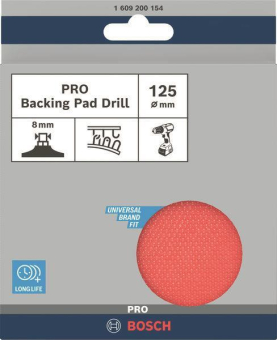 Bosch Kletthaftteller 125mm   1609200154 