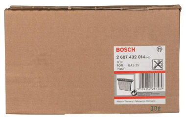 Bosch 1 STK FILTER TROCKEN  GAS25FILTERT 