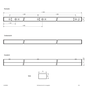 EVN LED Spiegelleuchte -      SL44380925 