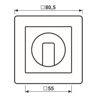 JG Abdeckung f. Drehschalter    AS1541WW 