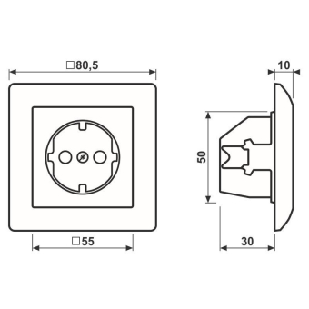 JG   SCHUKO Steckdose           AS1520WW 