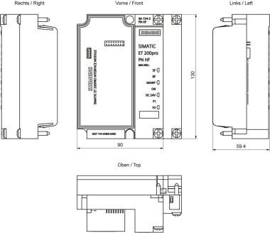 Siemens ET200PRO, IM  6ES7154-3AB00-0AB0 