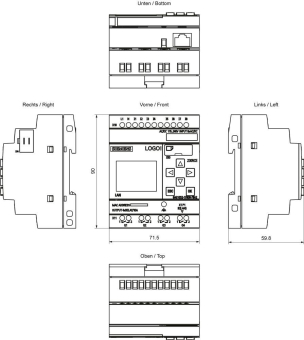 Siemens LOGO! 230RCE  6AG1052-1FB08-7BA2 