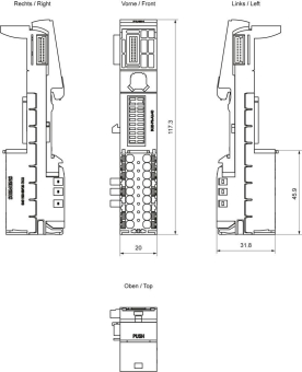 SIEM SIPLUS ET 200SP- 6AG1193-6BP20-7DC0 