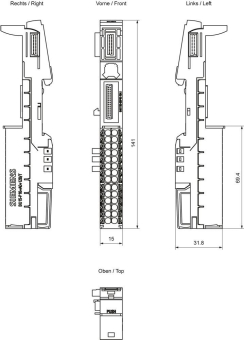 SIEM Siplus ET 200SP, 6AG1193-6BP40-7BA1 
