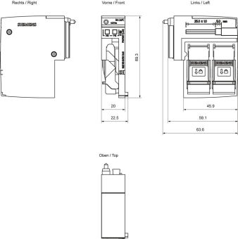 SIEM SIPLUS ET 200SP  6AG1193-6AF00-7AA0 