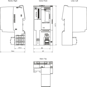 Siemens SIMATIC ET    6ES7155-6AU02-0BN0 