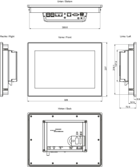 Siemens SIMATIC HMI   6AV2128-3MB36-0AX1 