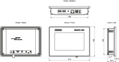 Siemens SIMATIC HMI   6AV2123-3GB32-0AW0 